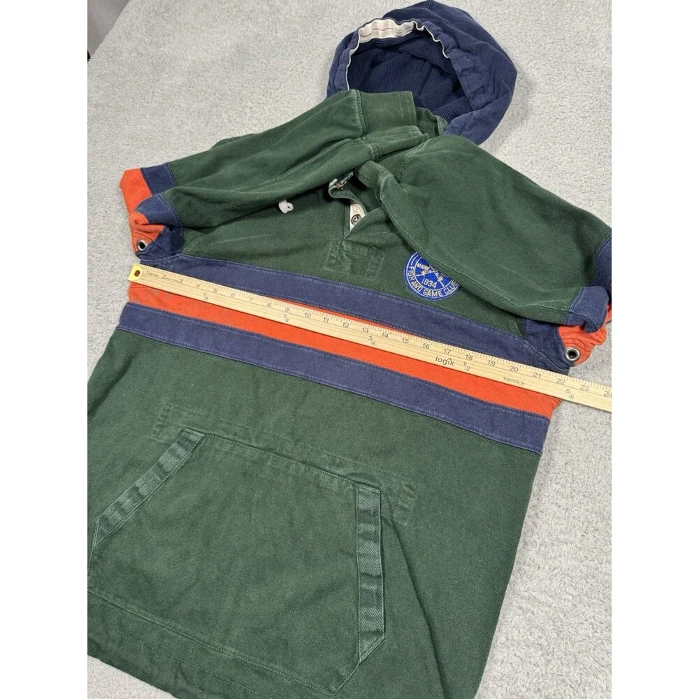 Ralph Lauren Polo Rafting Hoody Country Fish Game Club Rugby Large RLPC 90s
